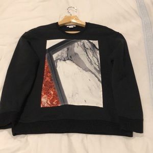 Helmut Lang NWOT graphic print pullover Sweatshirt